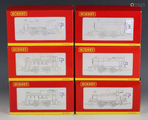 Four Hornby gauge OO 0-4-0 tank locomotives, comprising R.25...