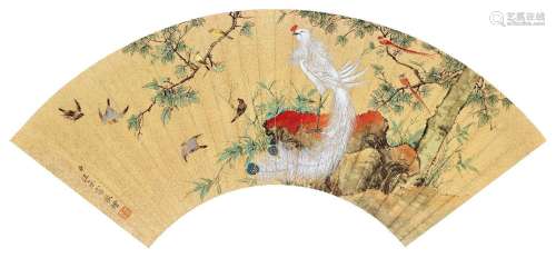 汪承霈  (？－1805) 凤凰独立
