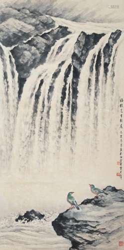 黄君璧 (1898-1991) 鸣瀑