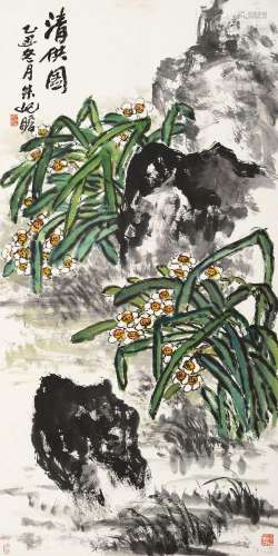 朱屺瞻 (1892-1996) 清供图