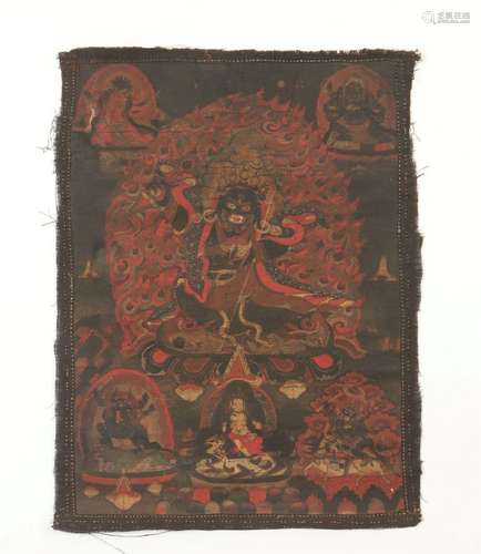 Buddha Image Thangka, Ming Dynasty