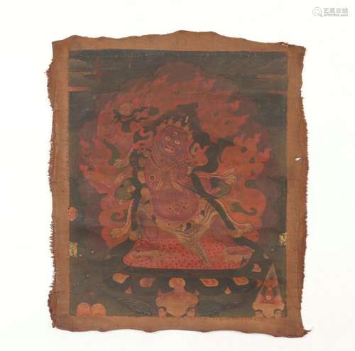 Buddha Image Thangka, Ming Dynasty