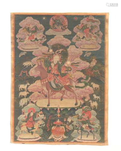 Buddha Image Thangka, Ming Dynasty