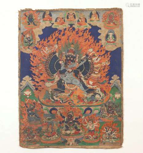 Buddha Image Thangka, Ming Dynasty