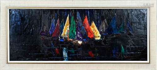 P. Brouwer, Expressionist regatta