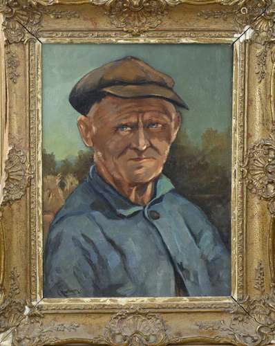 L. Hartman, Portrait Dutch Peasant