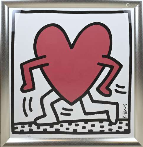 Keith Haring, Walking Hart