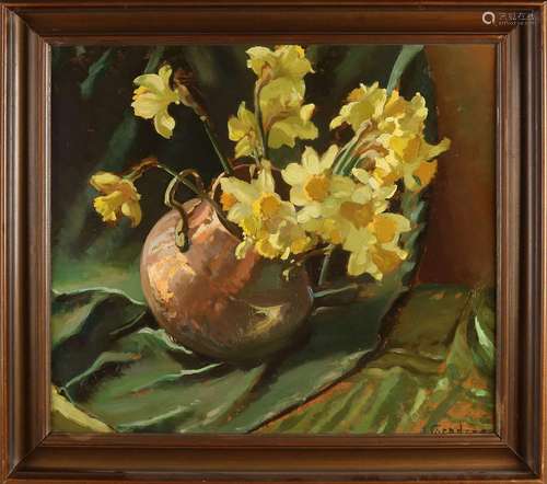 Otto Coenders, Still life daffodils