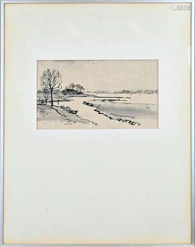 Otto Dicke, Dutch polder view