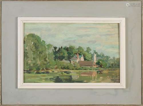 A. Potgieter, Village on the water