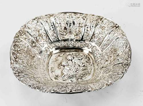 silver bowl