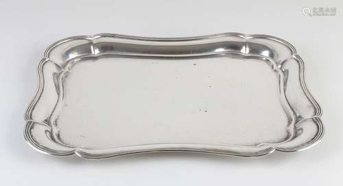 silver tray