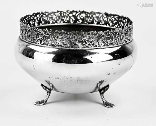 silver bowl
