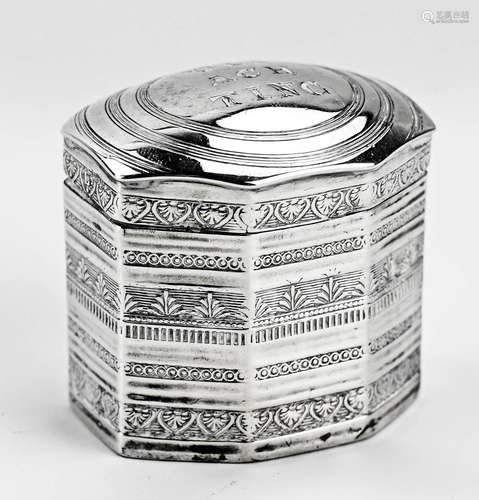 Silver loderain box