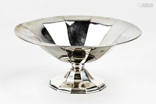 Silver bonbon dish