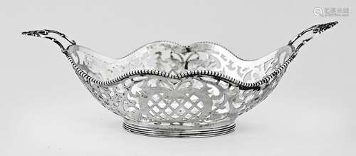 Silver candy basket