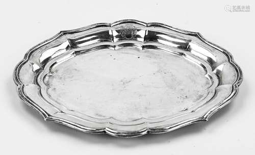 silver tray