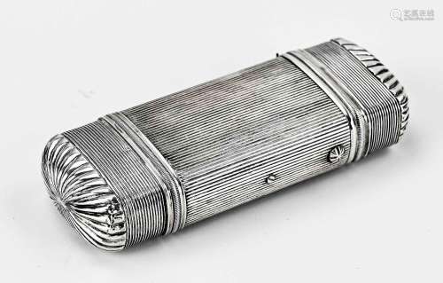 Silver cigar case