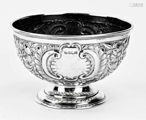 silver cream bowl
