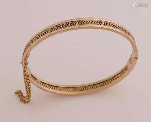 gold slave bracelet