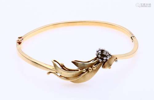 gold slave bracelet