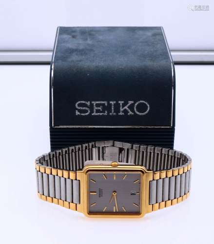 Seiko watch in box