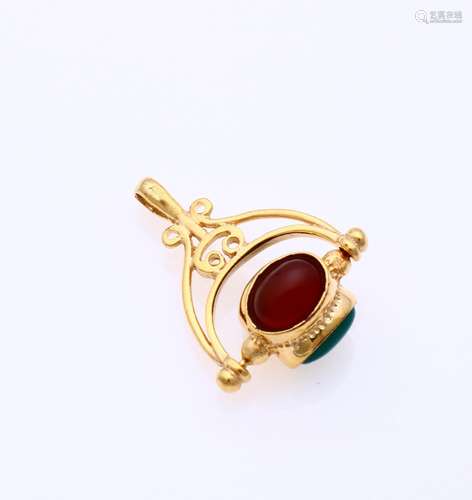 Pendant with gemstone