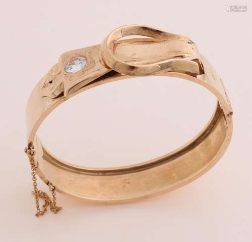 gold slave bracelet