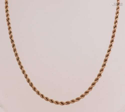 gold cord necklace
