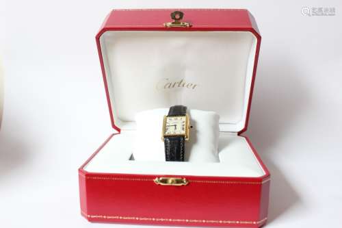 Cartier Mechanism Watch in Original Box, 1970-1980