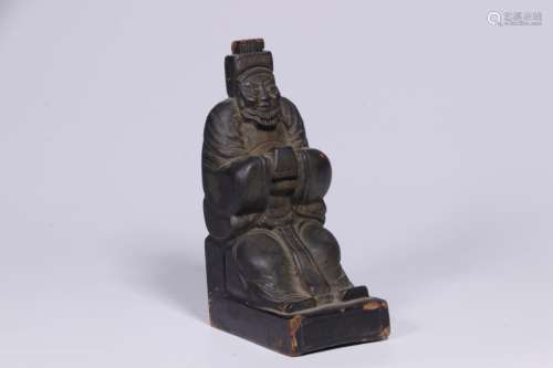 Chinese Wood Carved Figural