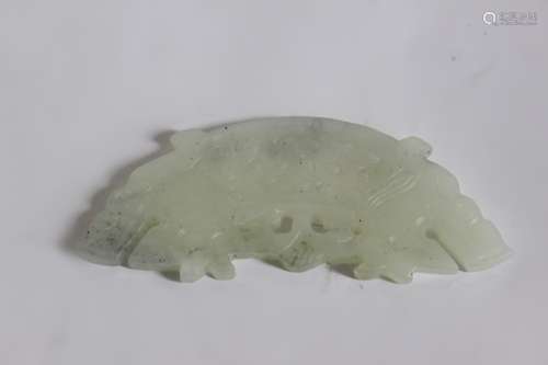 Chinease Jade Carved Plaque