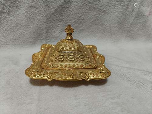 Gilt Bronze Cover Plate