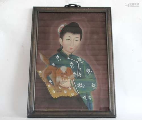 Chinese Reverse Glass Painting