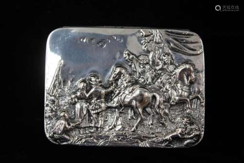 Germany Antique Sterling Silver Box