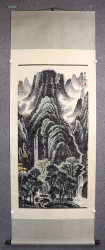 Chinese Ink Color landscape Painting