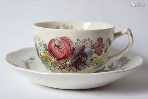 Ceramic Cup and Saucer