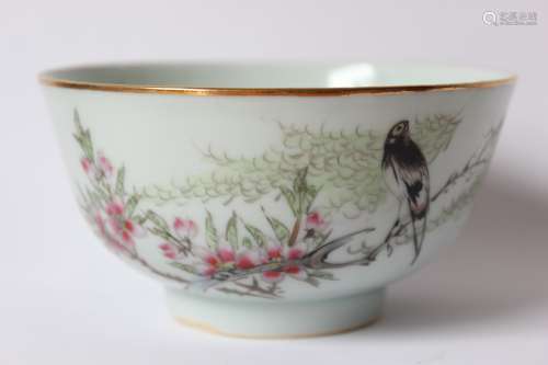 Chinese Famille Rose Porcelain Bowl