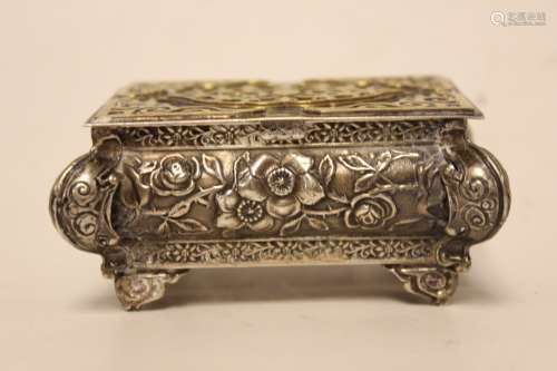 Sterling Silver Spice Box