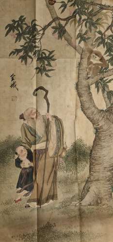JIN CHENG, ATTRIBUTED TO, FIGURE