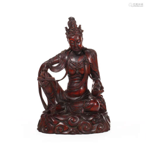 Qing Dynasty of China,Agalwood Buddha Statue