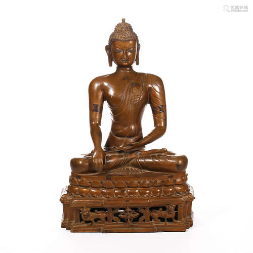 Qing Dynasty of China,Alloy Copper Buddha Statue