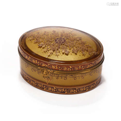 Europe,Coloured Glaze Jewelry Box