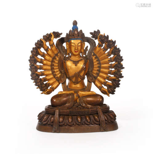 Qing Dynasty of China,Alloy Copper Buddha Statue