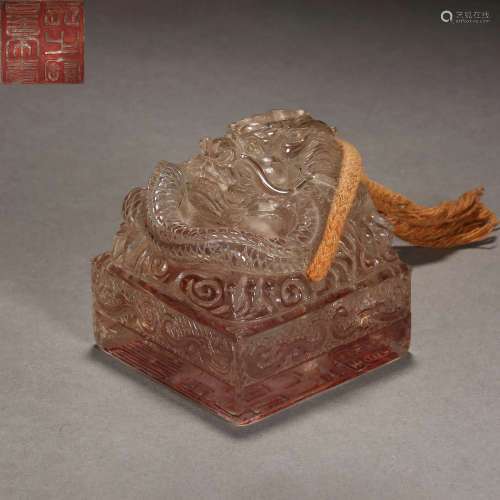 Qing Dynasty of China,Crystal Seal
