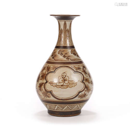 Song Dynasty of China,Cizhou Kiln Character Jade Pot Spring ...