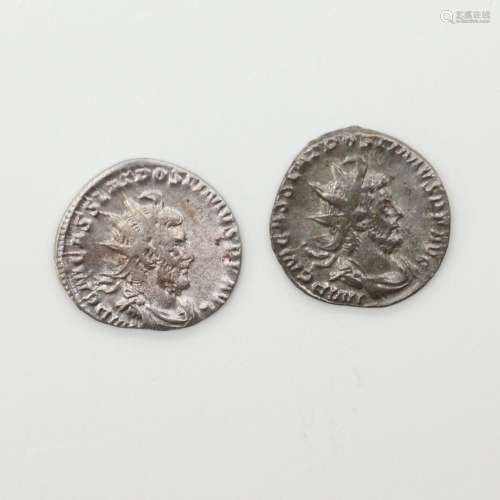 POSTUME (260-261)Lot de deux Antoniniens