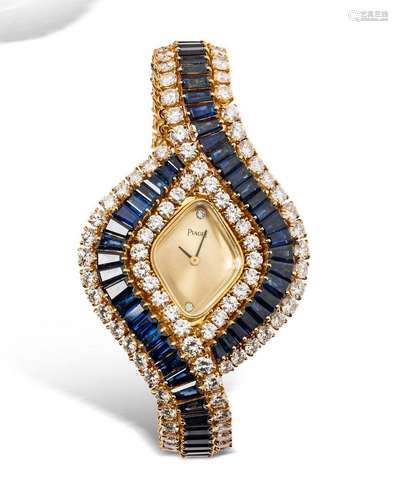 PIAGET pour MOUAWADMontre de dame en or 18K (750)