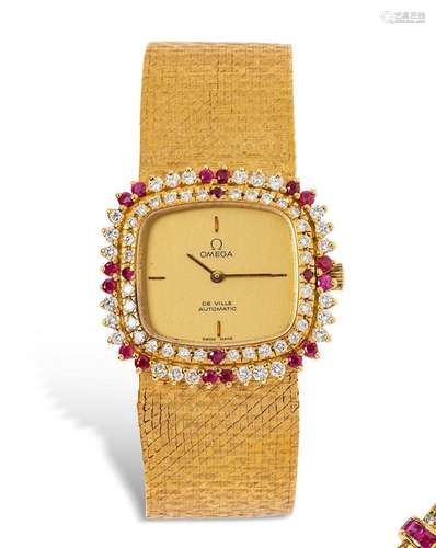 OMEGAMontre De Ville Automatic dame en or 18K (750)