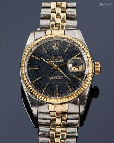 ROLEXRef. 16013No. 8001600Montre bracelet en acier et or 14k...